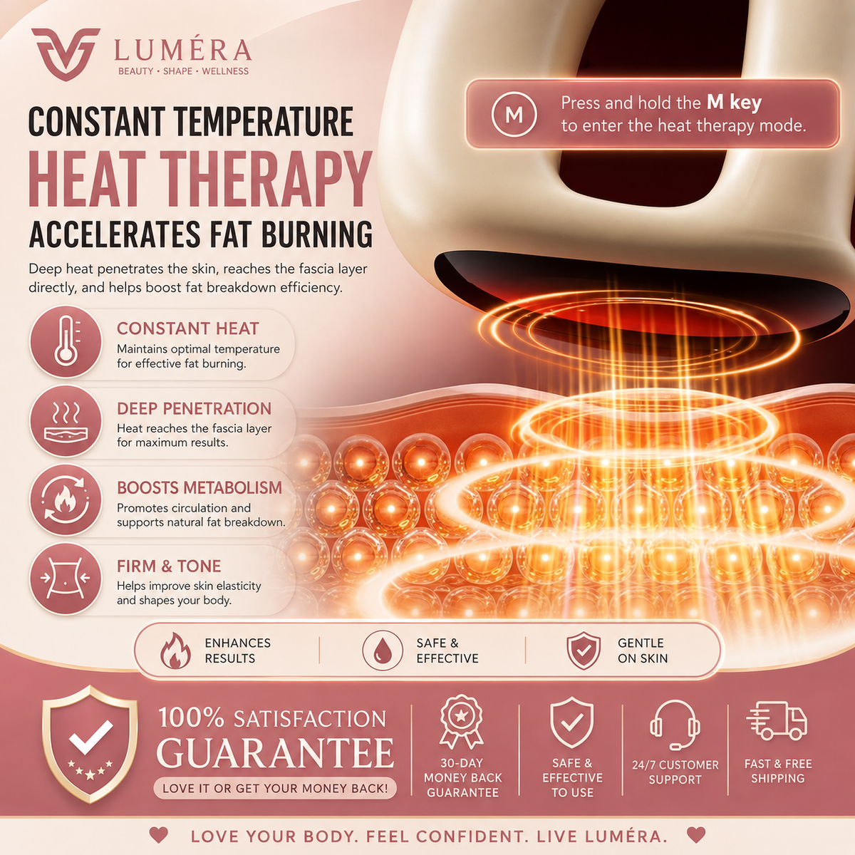 LUMÉRA™ Smart Body Sculpting & Massage Device